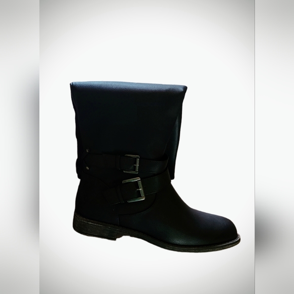 JUSTFAB Black Hally Boot NIP Size 8 - Picture 2 of 6